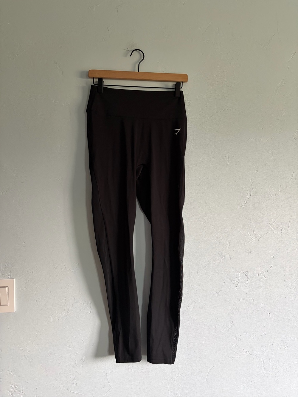 Gymshark Mesh Placement Leggings Black